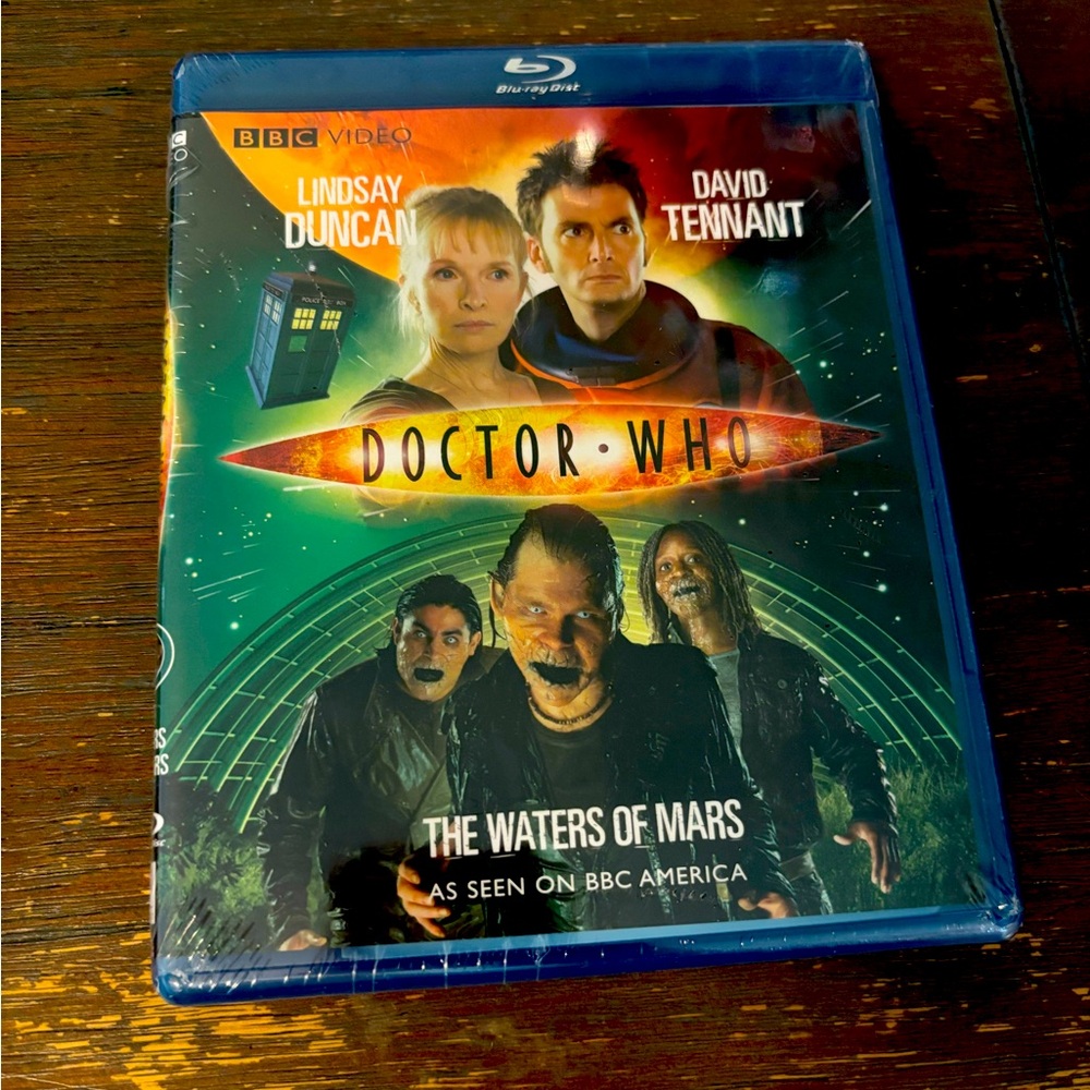 Doctor Who: The Waters of Mars Blu-ray 🌍✨ Brand New & Sealed!